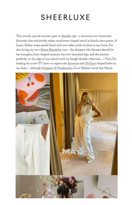 Sheerluxe - June's Editor's Letter