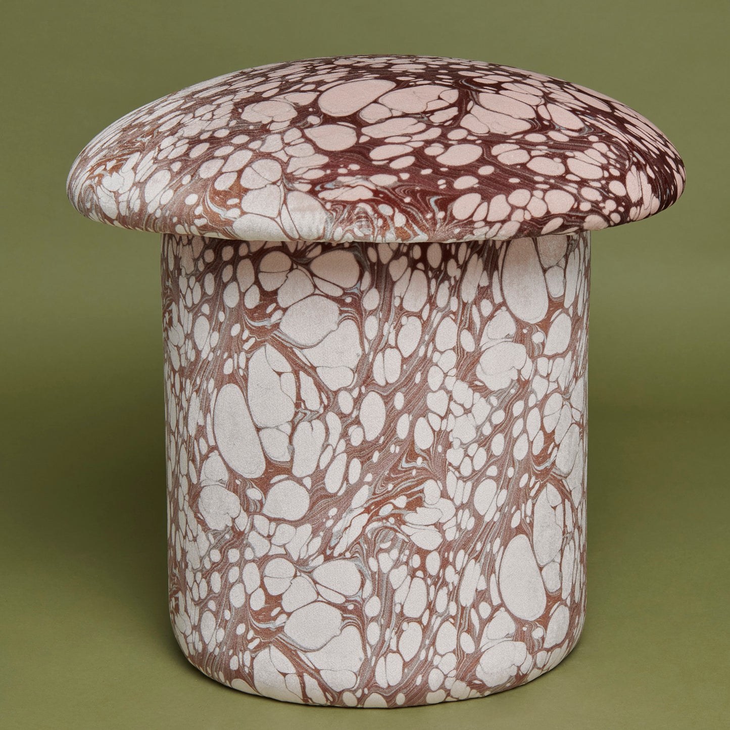 Oak Marbled Velvet