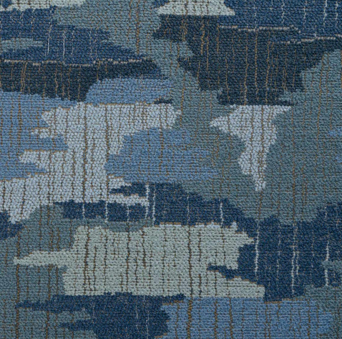 Mini Blue Camo
